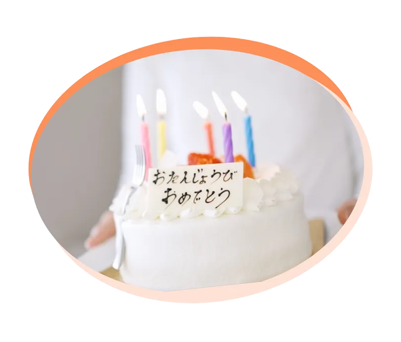 誕生日や記念日の贈り物に